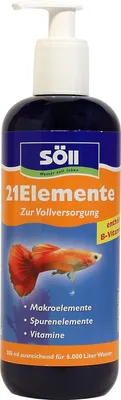 Produktbild von Söll Pflanzendünger 21 Elemente 250 ml für 3000 Liter Reichweite