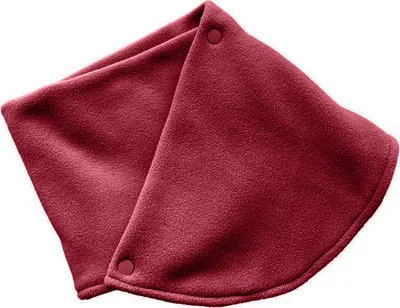 Produktbild von Einfarbiger Schal für Damen, verdickter Samt, warmer Schal mit Knopfverschluss, schnelltrocknender, schweißabsorbierender Wickelschal