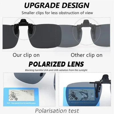 Produktbild von Famanu Sonnenbrille Clip-On für Brillenträger - 2 Stück