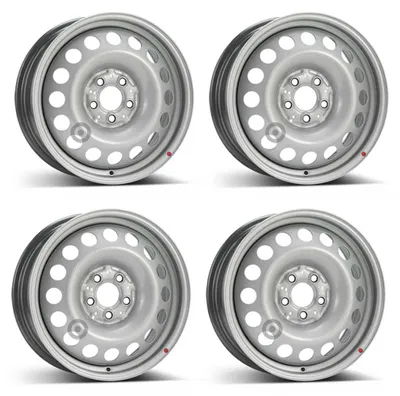 Image de 4 jantes en acier Alcar 9002 6,5Jx17, déport 50, entraxe 112 pour Mercedes-Benz Vito V