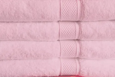 Produktbild von Handtuch rosa 100 % Baumwolle 450 g/m² 50x100 cm
