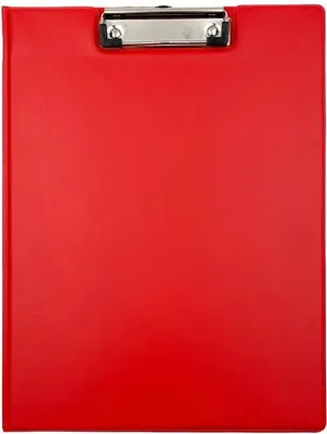 Produktbild von Lebez 5170-R Klemmbrett A4 Metall, Polyvinylchlorid (PVC) Rot