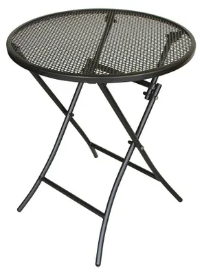 Produktbild von Klapptisch 60 x 60 x 72,5 cm Metall Grau