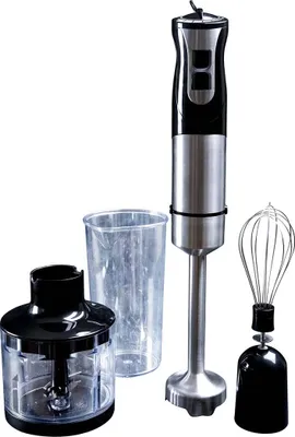 Immagine prodotto di GASTRONOMA 18210001 Miscelatore a mano 1000 W Nero, Argento