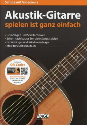 Produktbild von Akustik-Gitarre spielen ist ganz einfach