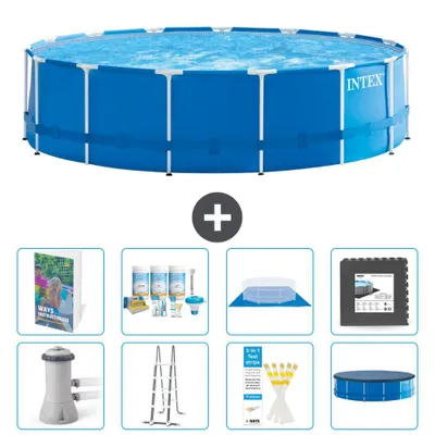 Produktbild von Frame Pool Rund - 457x122 cm - 9-teilig  S581