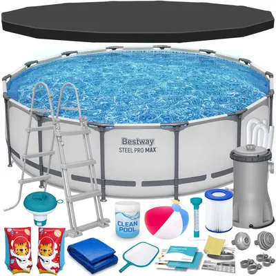Immagine prodotto di Piscina da giardino con telaio 427 x 107 cm 19 in 1 Bestway 56950