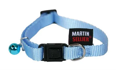 Produktbild von Martin Kattenhalsband Nylon Uni Blauw