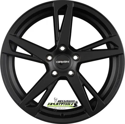 Immagine prodotto di Carmani 16 Anton nero opaco 6.5x16 ET50 - LK5/112 ML57.1 Ruota in alluminio