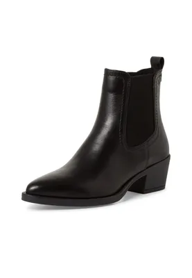 Produktbild von Tamaris Damen Westernstiefel 16462-36, 16462-37, 16462-38, 16462-39, 16462-40, 16462-41, 16463-36, 16463-37, 16463-38, 16463-39, 16463-40, 16463-41 TAM-1-25704-42 BLACK LEATHER 37 [Schuhe Frau]
