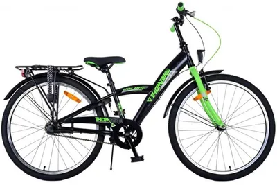 Produktbild von Volare Thombike Kinderfahrrad - Jungen - 24 Zoll - Grün Schwarz - 3 Gänge