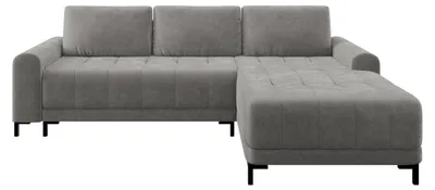 Produktbild von MIRJAN24 Ecksofa Aris L, Eckcouch mit Bettkasten und Schlaffunktion, Wohznimmer Sofa (Farbe: Velo 635, Seite: Rechts)