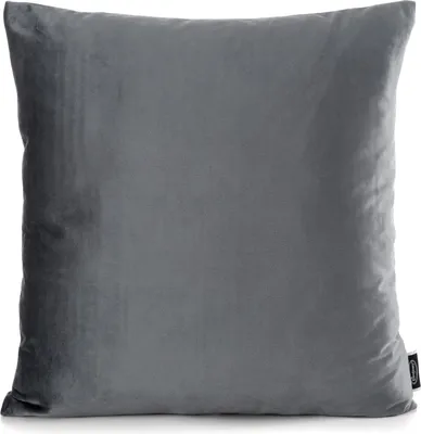 Produktbild von Dekorativer Kissenbezug Sofakissen MADIE 2 dunkelgrau 45x45
