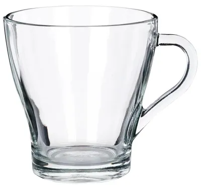 Obrázok produktu pre Šálky na kávu a čaj – 280 ml – balenie po 6 kusov – sklo