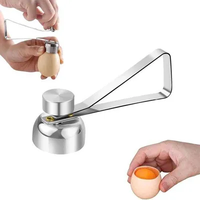 Immagine prodotto di Sgusciatore per uova in acciaio inossidabile - Sgusciatore per uova - Utensili da cucina