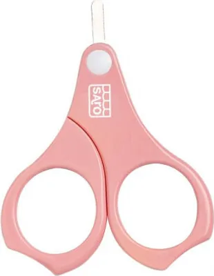 Produktbild von Babyschere Rosa für präzise Nagelpflege und hohe Sicherheit bei der Babypflege