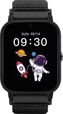 Produktbild von Garett Smartwatch Garett Kids Tech 4G Schwarz Klettverschluss Kinder Garett-5904238484982