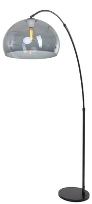 Immagine prodotto di Lampada da terra, metallo, nero grigio, H 205 cm