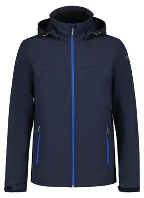 Produktbild von Icepeak Brimfield Softshelljacke für Herren mit Kapuze , Farbe:Rot, Größe:48