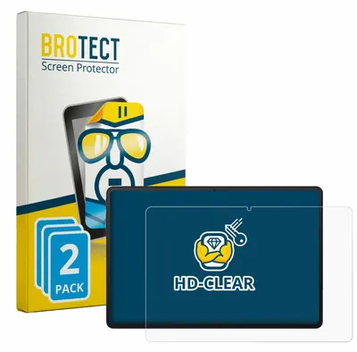 Produktbild von 2x Für Blackview Tab 90 WiFi Schutzfolie BROTECT Displayschutz Display Schutz Folie Klar Transparent