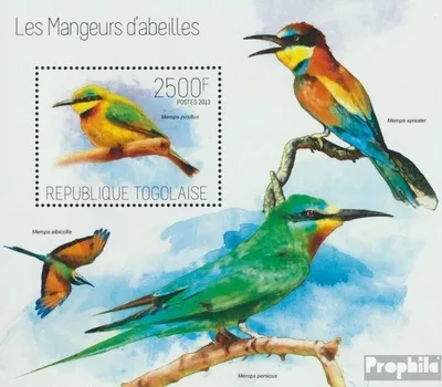 Produktbild von Briefmarken Togo 2013 Mi Block 886 (kompl. Ausgabe) postfrisch Vögel