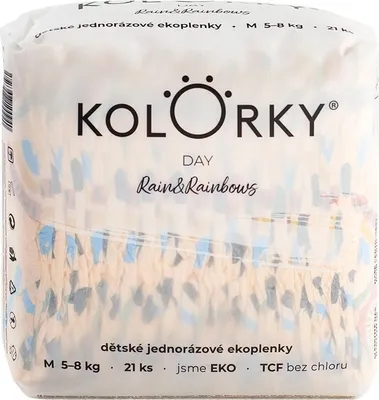 Produktbild von DAY rain and rainbows Größe M (21 Stück)