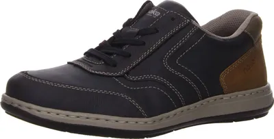Produktbild von Rieker Schnürhalbschuhe bequem in blau, Gr. 43