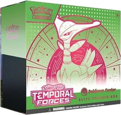 Obrázek produktu pro Pokemon Temporal Forces Iron Leaves Pokemon Center Elite Trainer Box