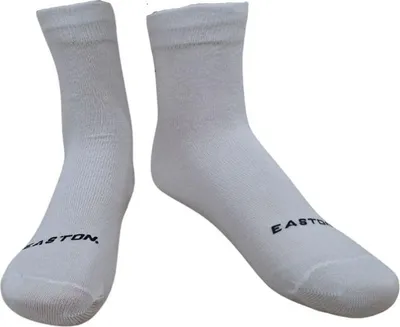 Obrázek produktu pro Easton Women's Fastpitch Softball Athletic Game Day Socks | One Size Color White