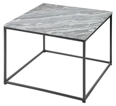 Obrázek produktu pro Konferenční stolek s mramorovou deskou 50 cm