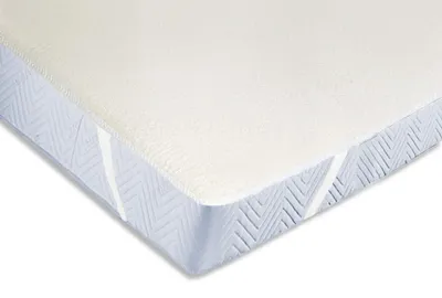 Matrashoeve Katoen 120x200 cm mit Hoekrubbers 440 g/m²