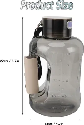 Image de Bouteille d'eau Hydrogen - Générateur d'hydrogène - Bouteille d'eau portable - Santé - E-book inclus - Bouteille d'eau portable avec générateur d'hydrogène