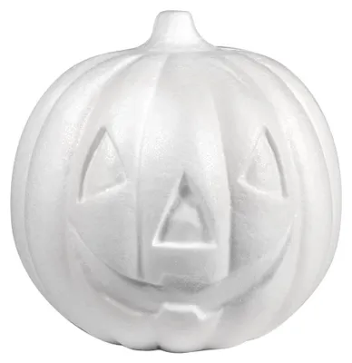 Immagine prodotto di Rayher 3346600, zucca in polistirolo, non verniciata, diametro 16 cm