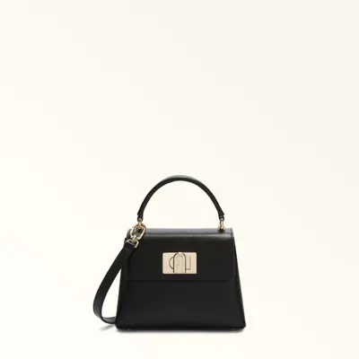 Zdjęcie produktu dla Furla, torebka mini 1927, skóra, kolor czarny