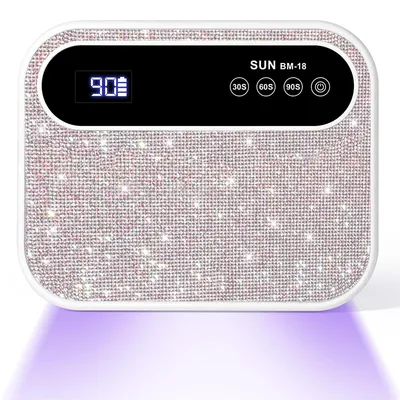 Produktbild von LED-Nagellampe 126W mit 42 LED-Perlen, Automatischer Sensor, Für Heim und Salon Maniküre