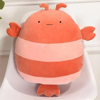 Produktbild von Tier Kissen Plüschtier Stofftier Kuscheltier Cartoon Kissen Süß Dinosaurier Geschenk Unisex Kuscheltier (Hummer)