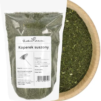 Produktbild von Dill Getrockneter 200 g Dillspitzen Kräuter Gewürz Salat Suppe Küche Vegan