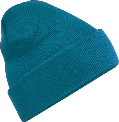 Produktbild von Beechfield Uni Strickmütze für Erwachsene BC3954 (Einheitsgröße) (Türkisblau)