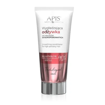 Zdjęcie produktu dla Apis Trichological Care Wygładzająca odżywka do włosów wysokoporowatych, 200ml