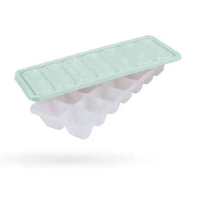 Zdjęcie produktu dla Formy do kostek lodu, zielone, zestaw 8 sztuk