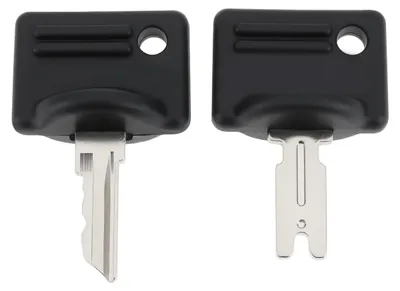 2 Gabelstapler-Zündschlüssel 107151-001/002 kompatibel Crown