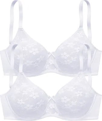 Produktbild von PETITE FLEUR Minimizer-BH 2x weiß Größe 75 E