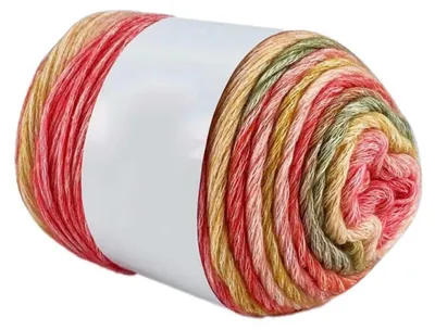 Obrázok produktu pre Priadza na háčkovanie, farebná škála, 100 g, bavlna/akryl, červená, pre začiatočníkov