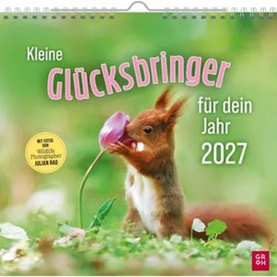 Produktbild von Wandkalender 2027: Kleine Glücksbringer für dein Jahr