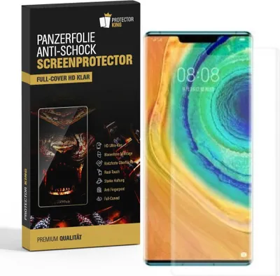 Produktbild von 2x Panzerfolie für Huawei Mate 30 FULL COVER ANTI-SHOCK Displayschutz KLAR Schutzfolie