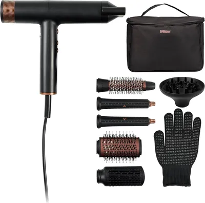 Produktbild von 7-in-1 Airstyler mit 2000W BLDC Motor, Ionen-Technologie, 7 Aufsätze für Locken, Glätten & Volumen, 3 Heiz- & Geschwindigkeitsstufen, Coolshot