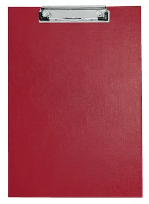 Produktbild von Schreibplatte A4 PP rot