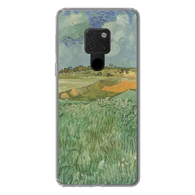 Produktbild von MuchoWow® Handyhülle Schutzhülle Hülle für Huawei P40 Lite In der Nähe von Auvers - Vincent van Gogh Silikon Softcase Handy Hülle - Handy