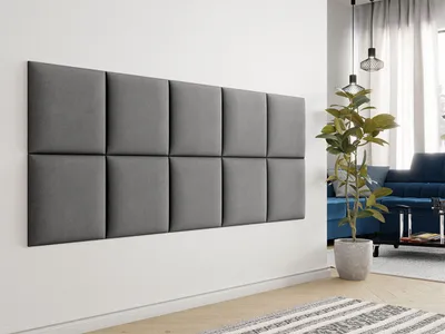 Produktbild von MIRJAN24 Wandpaneel Pag 42x42, Polsterwand für Schlafzimmer, Garderobe, Kinderzimmer (Farbe: Manila 16)