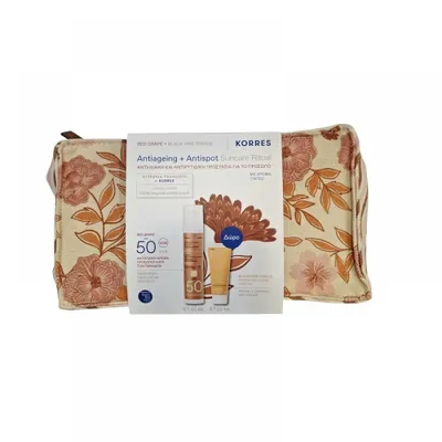 Produktbild von Korres Anti-Aging + Anti-Spot Suncare Ritual mit getönter Farbe SPF50 50ml